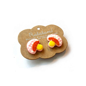 Клипсы в виде фруктов Ratatam "Fruits", мухомор